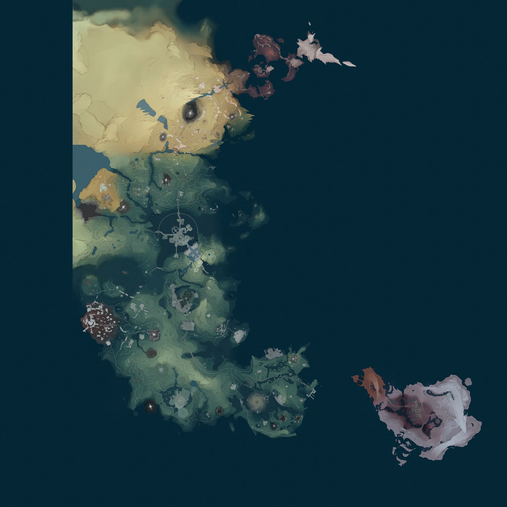 Wuthering waves interactive map